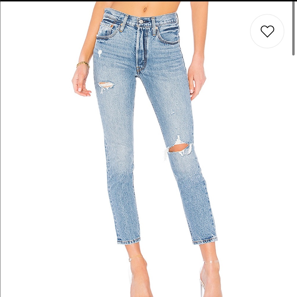 levi 501 tapered jeans